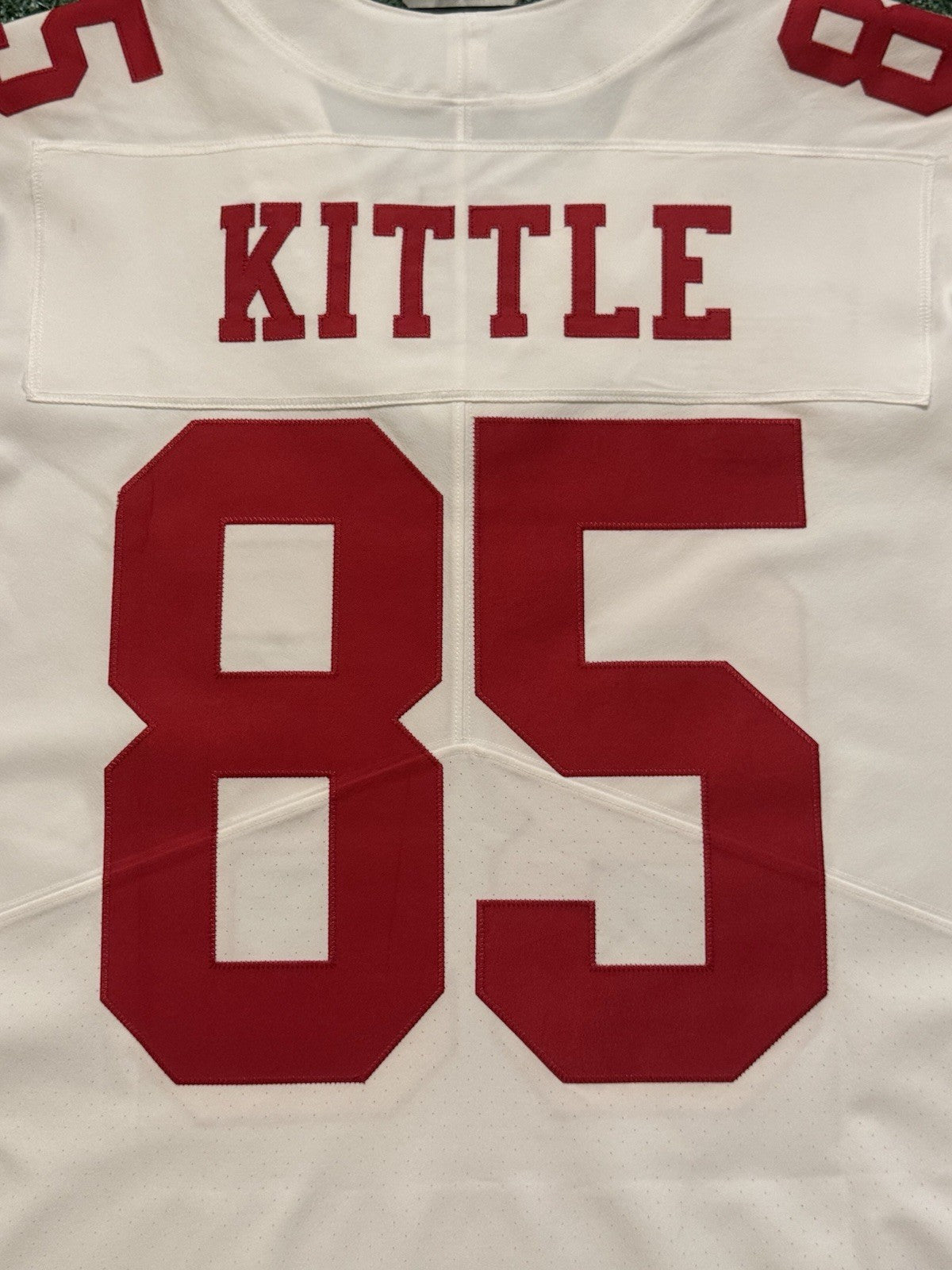 George Kittle San Francisco 49ers
Jersey #85 Nike Vapor Elite white
Size 48 (XL) NFL