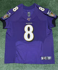 Lamar Jackson Baltimore Ravens Jersey #8 Nike Vapor Elite Purple Size 48 (XL) NFL