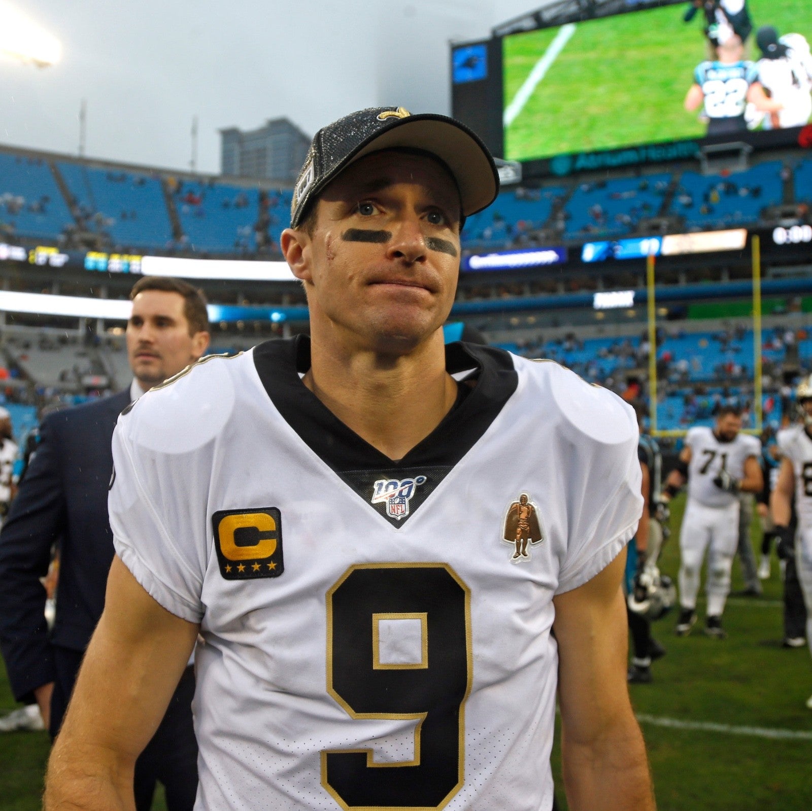 Drew Brees New Orleans Saints Jersey #9 Nike Vapor Elite White Size 48 (XL) NFL
