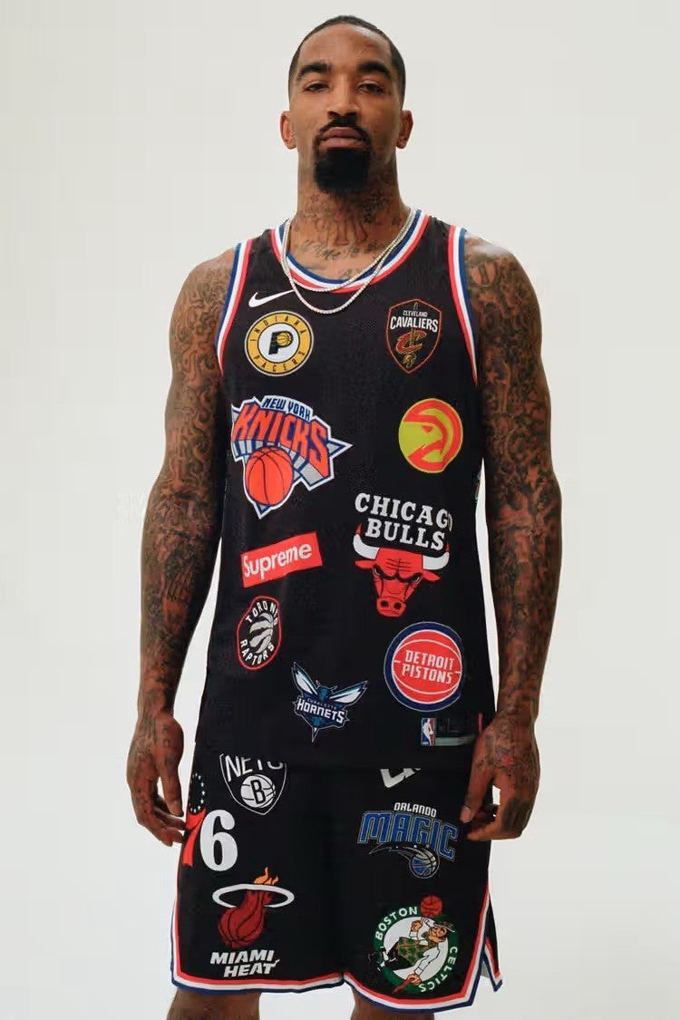 Authentic Supreme x NBA x Nike Aeroswift #94 Black Jersey Size 44/Medium