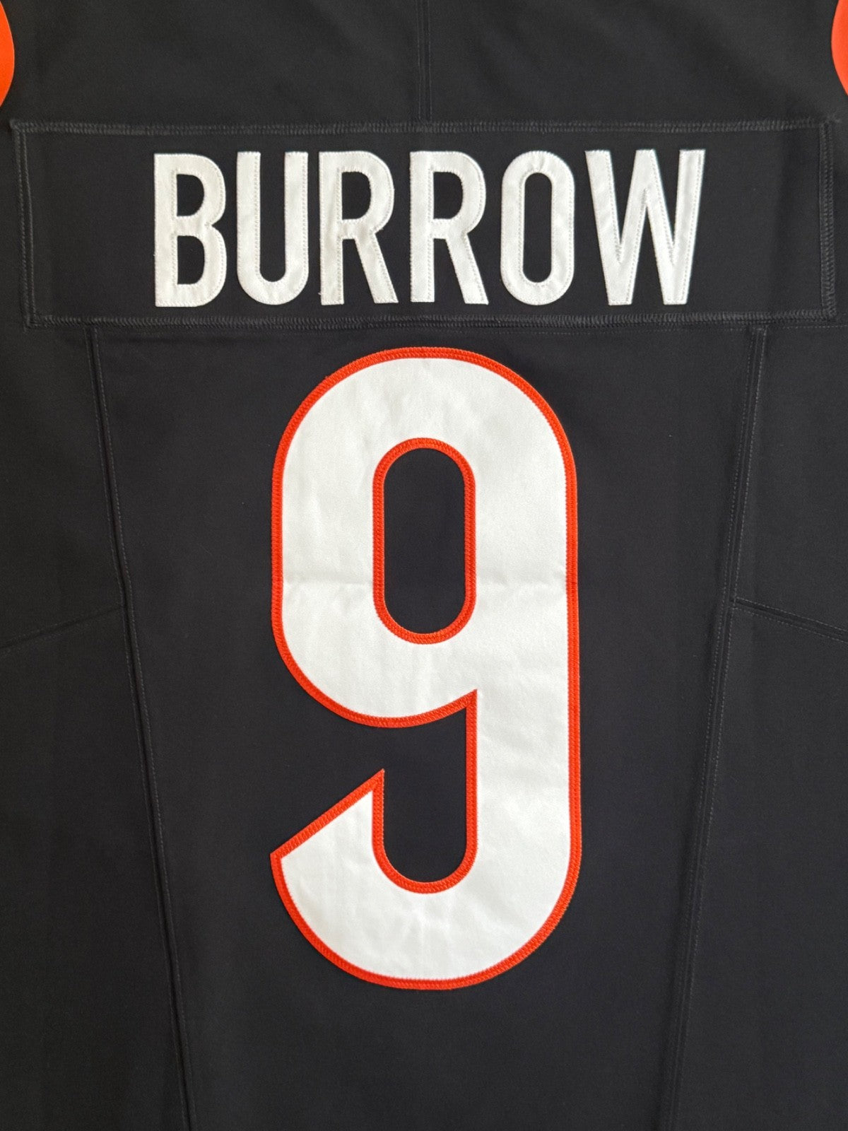 Joe Burrow Cincinnati Bengals Jersey #9 Nike Vapor FUSE Elite Black Size 48 (XL) NFL