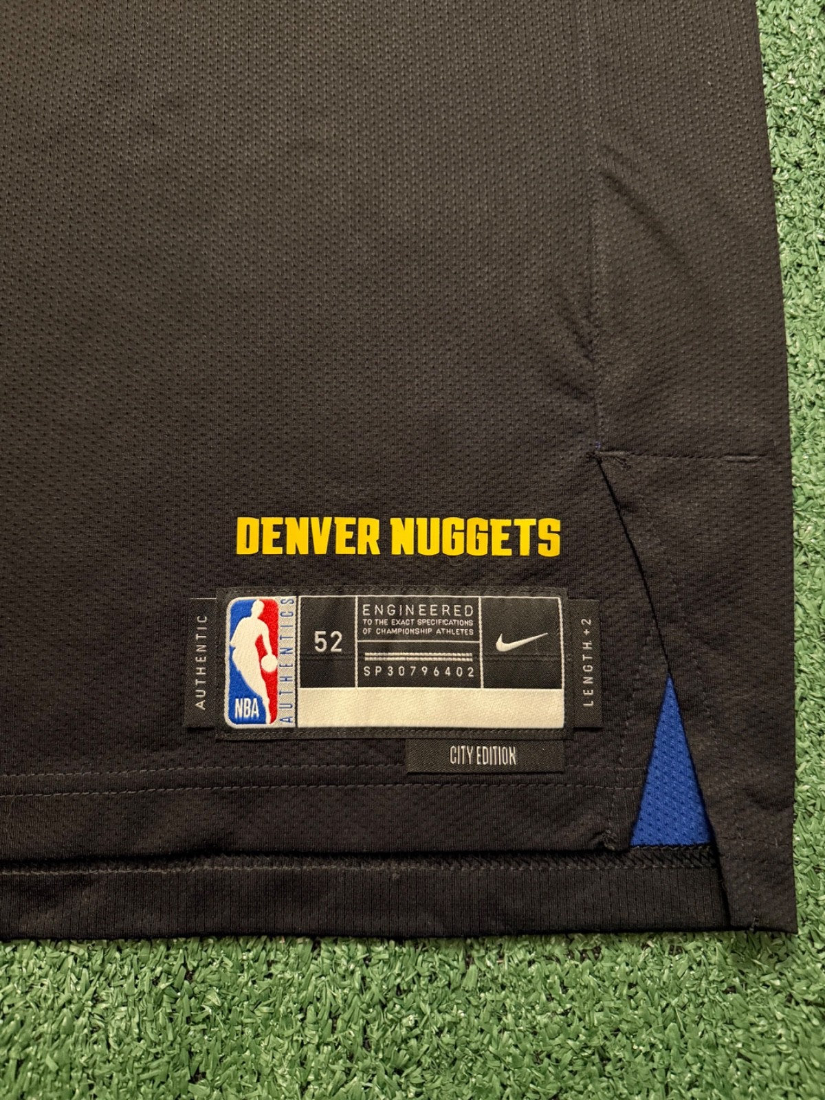 Jamal Murray Denver Nuggets Jersey #27 Nike ADV Authentic Black Size 52 (XL) NBA