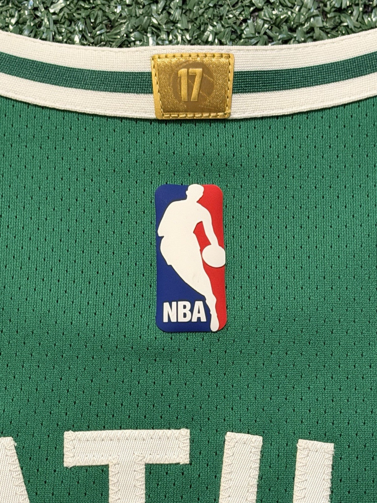 Jayson Tatum Boston Celtics Jersey #0 Nike Aeroswift Authentic Green Size 48 (Large) NBA