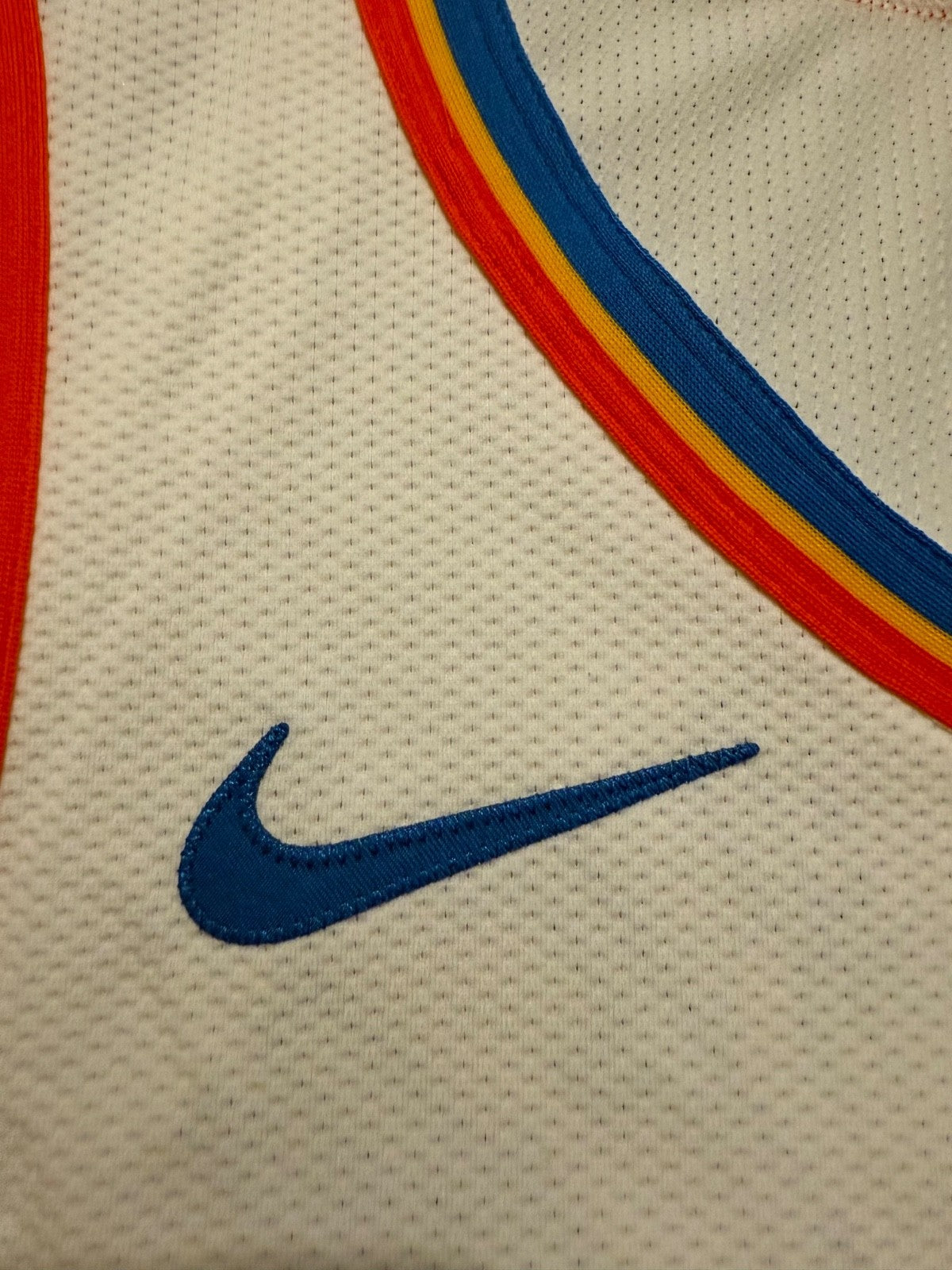 Chet Holmgren Oklahoma City Thunder Jersey #7 Nike ADV Authentic White Size 52 (XL) NBA