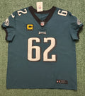 Jason Kelce Philadelphia Eagles Jersey #62 Nike Vapor FUSE Elite Green Size 48 (XL) NFL