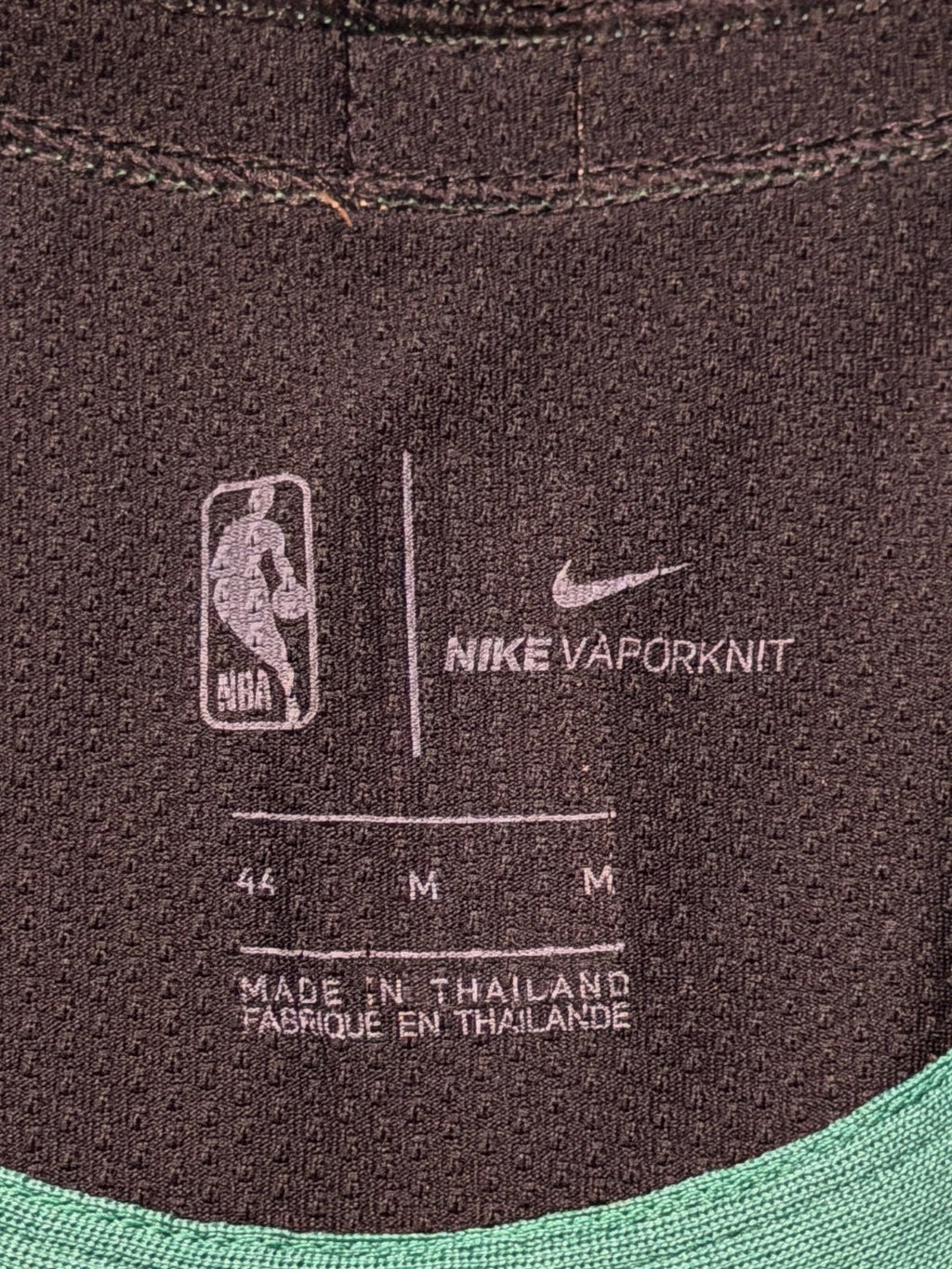Jayson Tatum Boston Celtics Jersey #0 Nike VaporKnit Authentic Black Size 44 (M) NBA