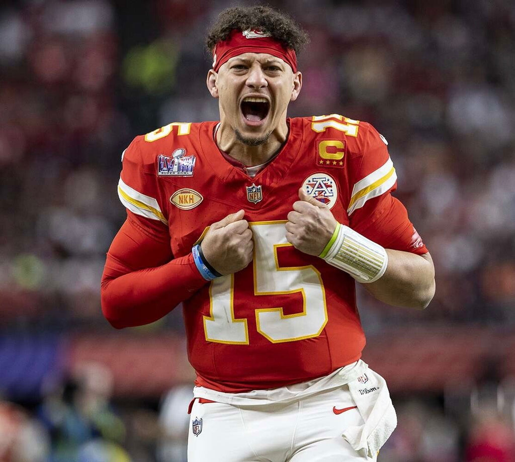 Patrick Mahomes Kansas City Chiefs Jersey #15 Nike Vapor FUSE Elite Red Size 44 (L) NFL