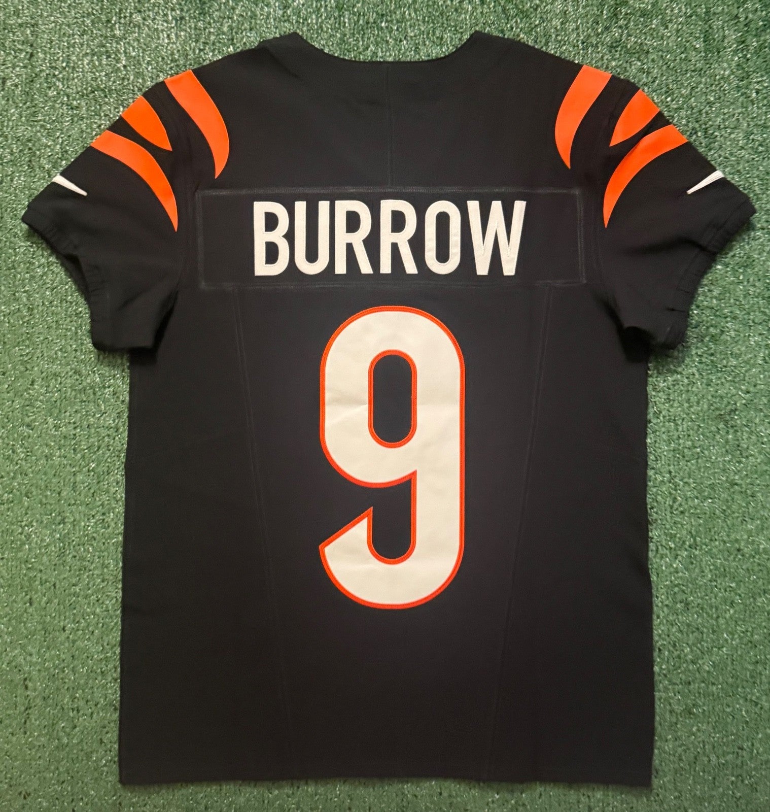 Joe Burrow Cincinnati Bengals Jersey #9 Nike Vapor FUSE Elite Black Size 40 (M) NFL