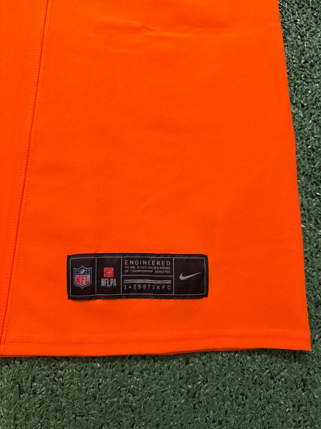 Pat Surtain II Denver Broncos Jersey #2 Nike Vapor Fuse Elite Orange Size 48 (XL) NFL