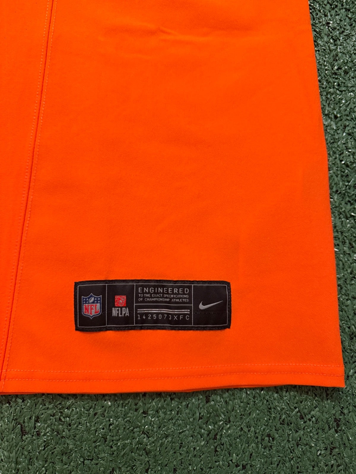 Pat Surtain II Denver Broncos Jersey #2 Nike Vapor Fuse Elite Orange Size 48 (XL) NFL