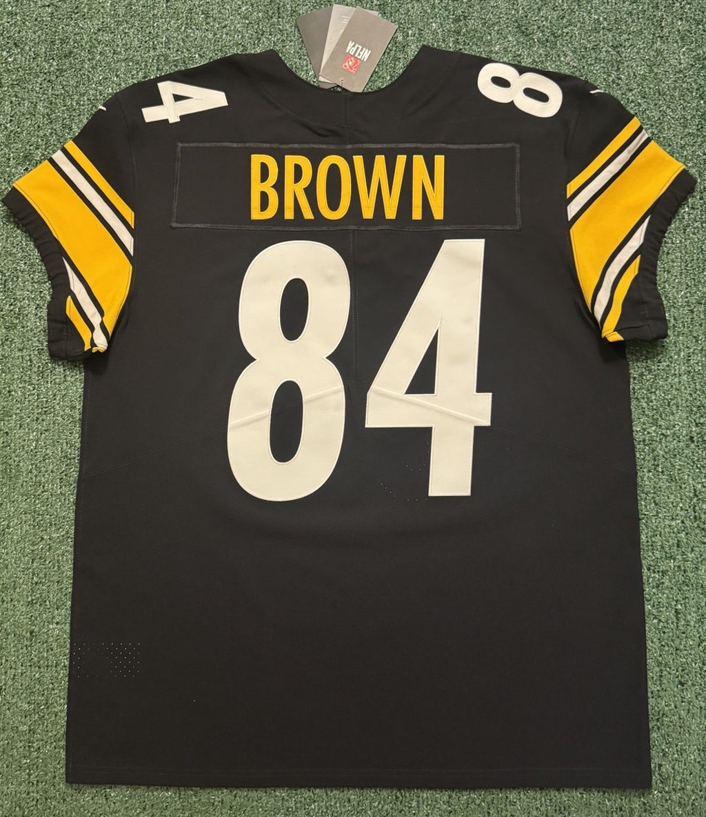 Antonio Brown Pittsburgh Steelers Jersey #84 Nike Vapor Elite Black Size 48 (XL) NFL