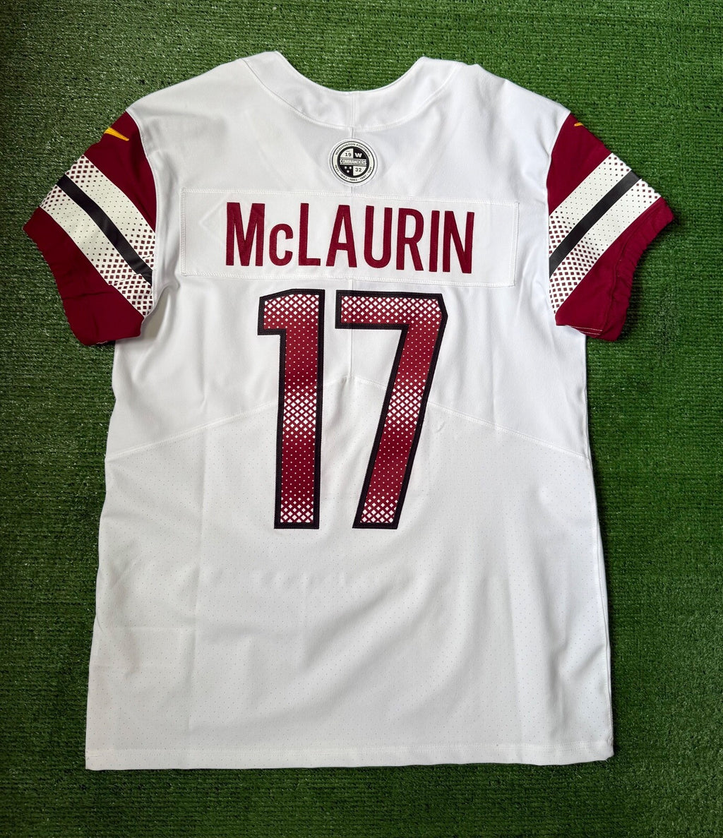 Terry McLaurin Washington Commanders Jersey #17 Nike Vapor Elite White Size 44 (Large) NFL