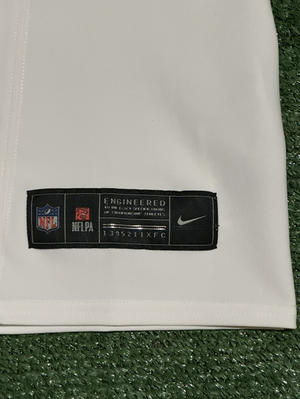 Sauce Gardner New York Jets Jersey #1 Nike Vapor Fuse Elite White Size 40 (M) NFL