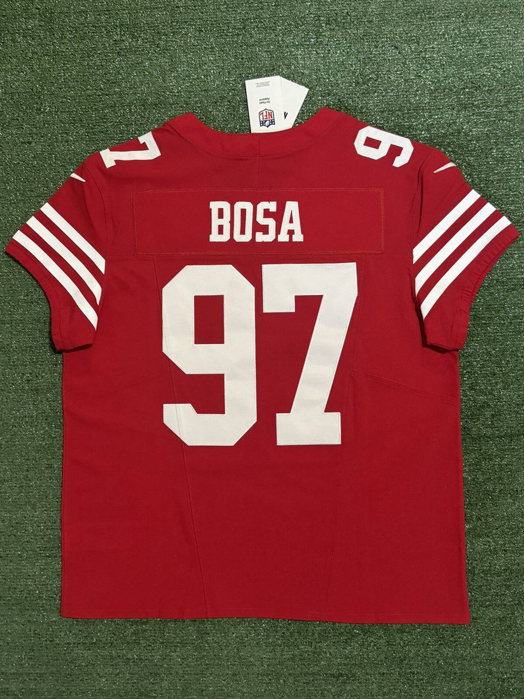 Nick Bosa San Francisco 49ers
Jersey #97 Nike Vapor FUSE Elite red Size 48 (XL) NFL