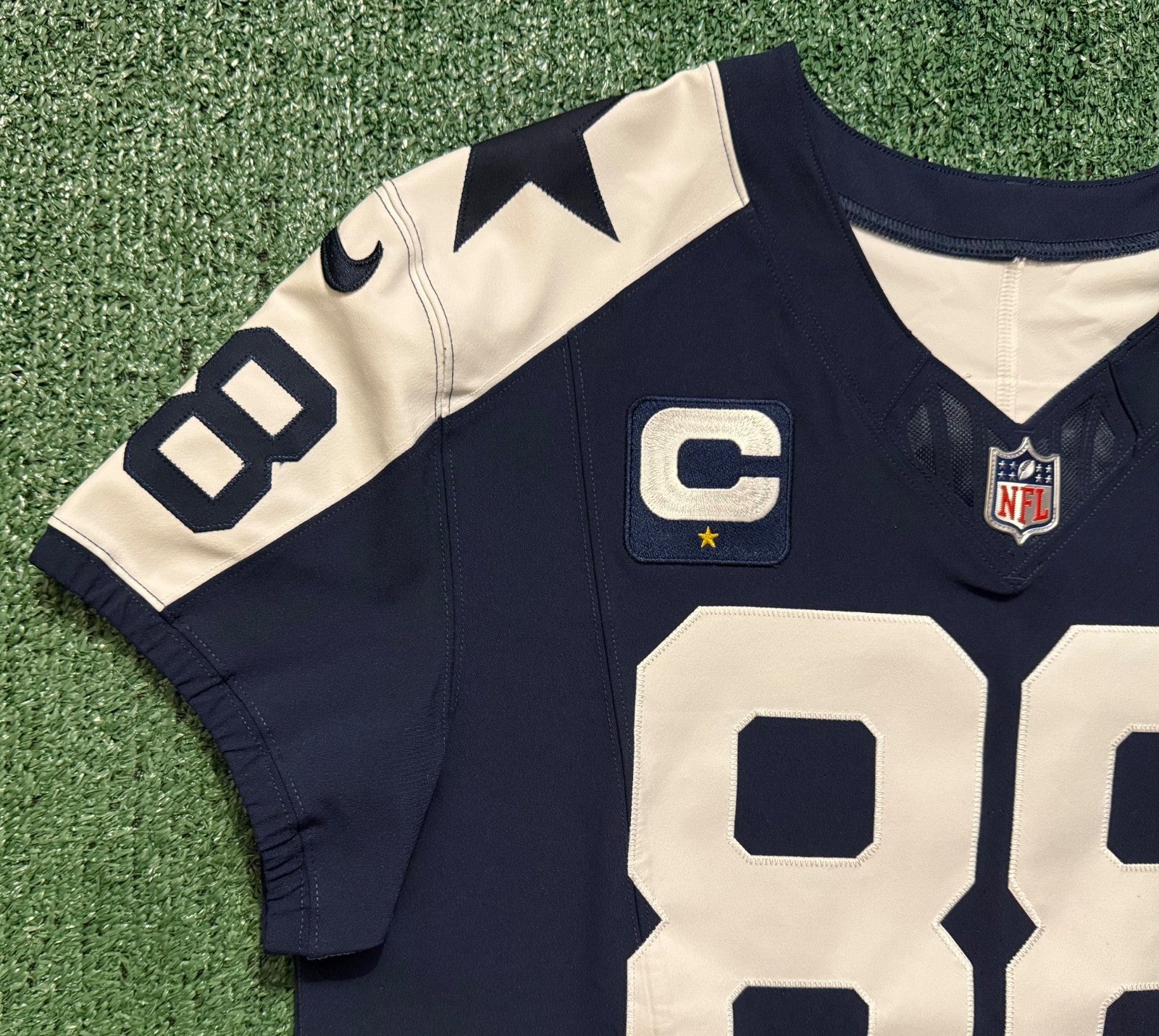 Ceedee Lamb Dallas Cowboys jersey #88 Nike Vapor FUSE Elite Navy size 44 (Large) NFL