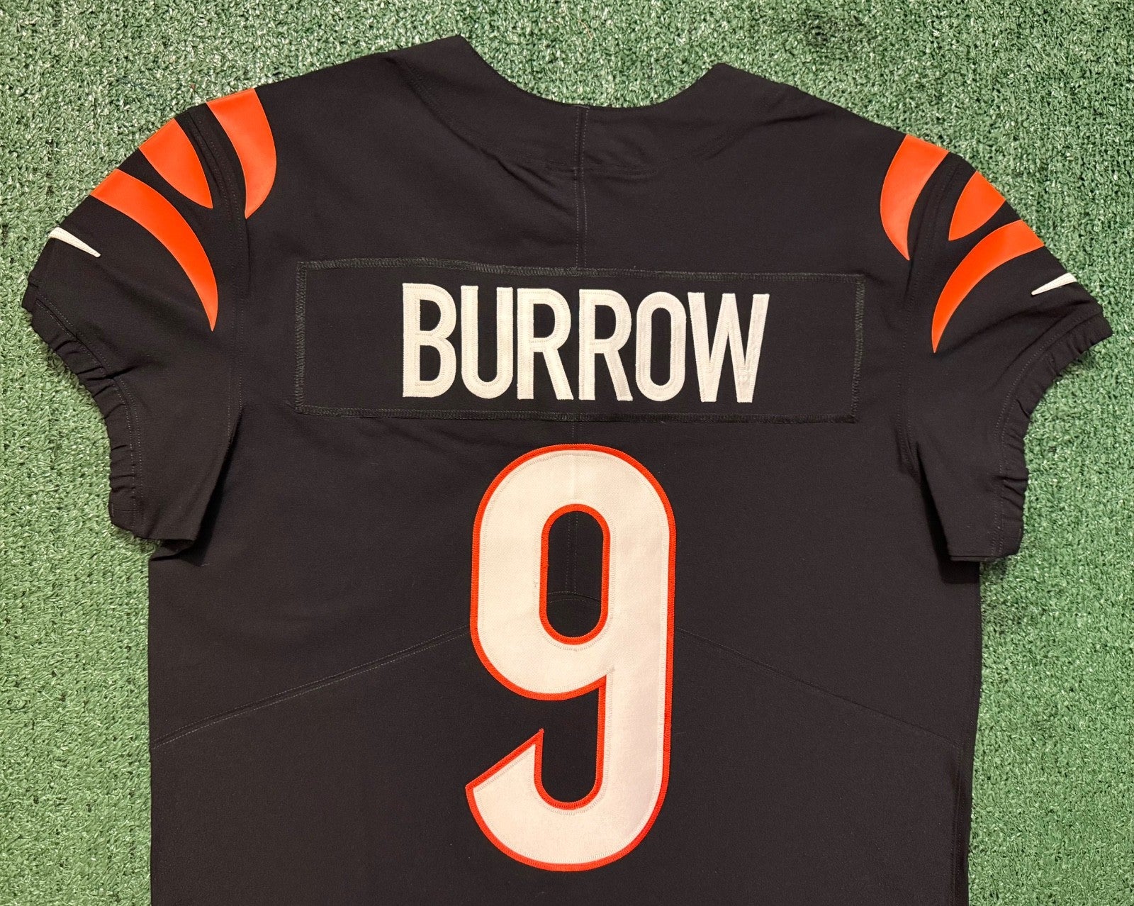 Joe Burrow Cincinnati Bengals Jersey #9 Nike Vapor Elite Black Size 44 (L) NFL