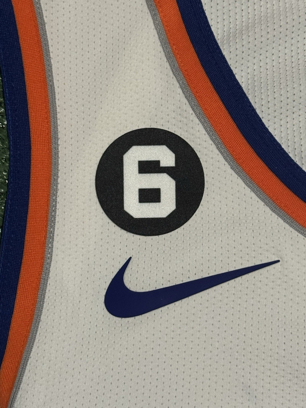 Jalen Brunson New York Knicks Jersey #11 Nike VaporKnit Authentic White Size 52 (XL) NBA