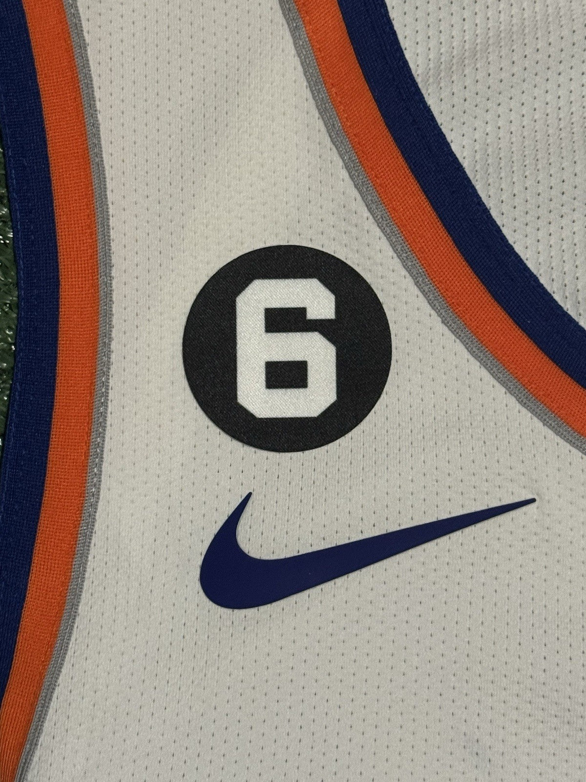 Jalen Brunson New York Knicks Jersey #11 Nike VaporKnit Authentic White Size 52 (XL) NBA