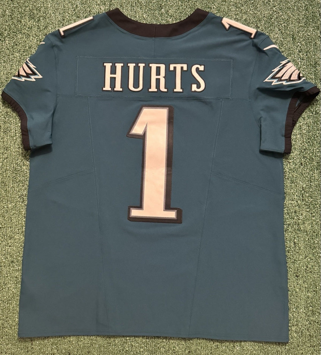 Jalen Hurts Philadelphia Eagles Jersey #1 Nike Vapor FUSE Elite Green size 48 (XL) NFL