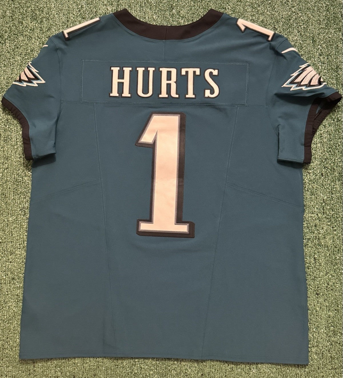 Jalen Hurts Philadelphia Eagles Jersey #1 Nike Vapor FUSE Elite Green size 48 (XL) NFL