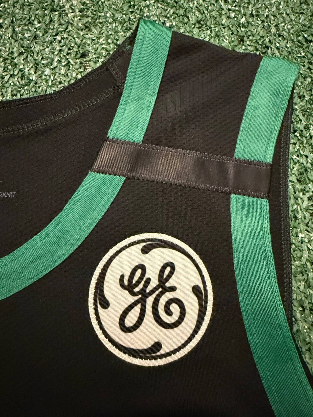 Jayson Tatum Boston Celtics Jersey #0 Nike VaporKnit Authentic Black Size 48 (L) NBA