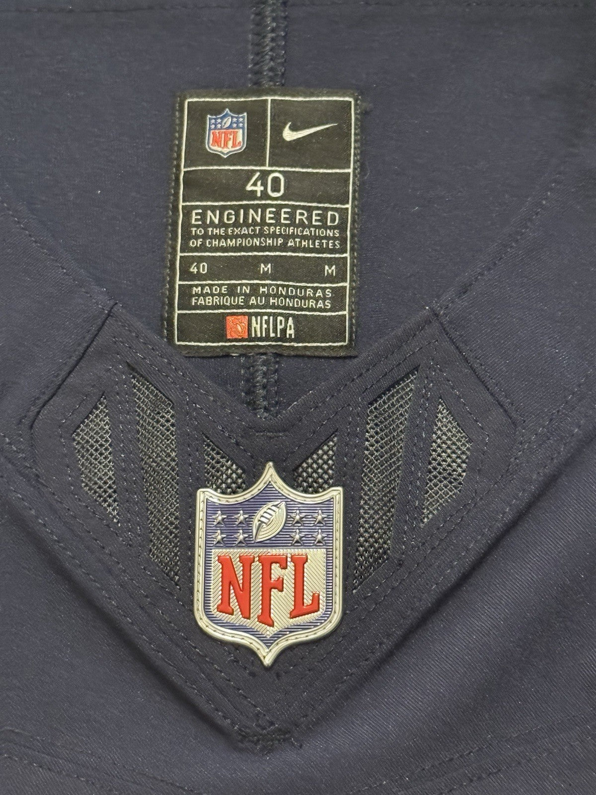 Caleb Williams Chicago Bears Jersey #18 Nike Vapor FUSE Elite Navy Size 40 (Medium) NFL