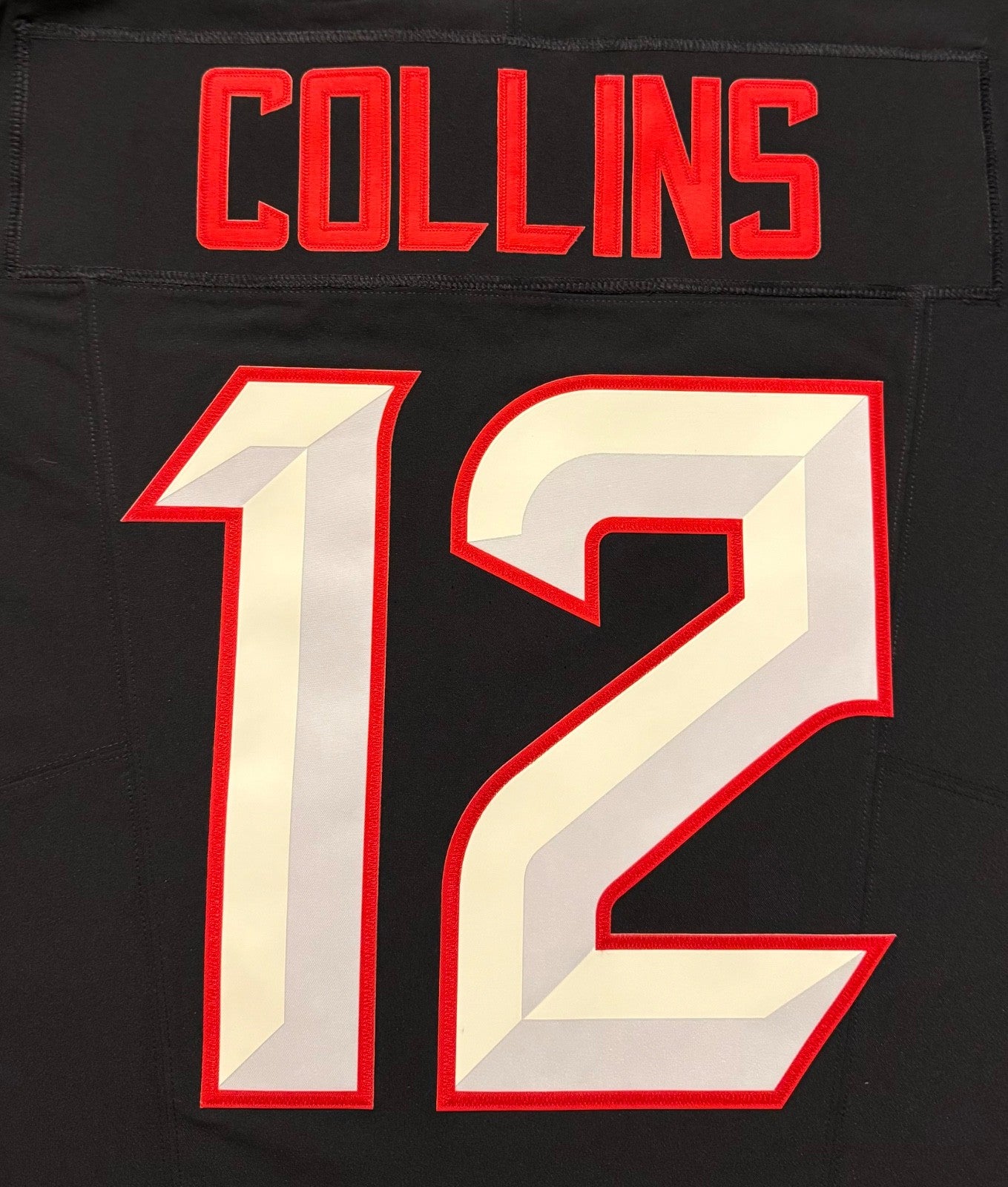 Nico Collins Houston Texans Jersey #12 Nike Vapor Fuse Elite Navy Size 44 (L) NFL