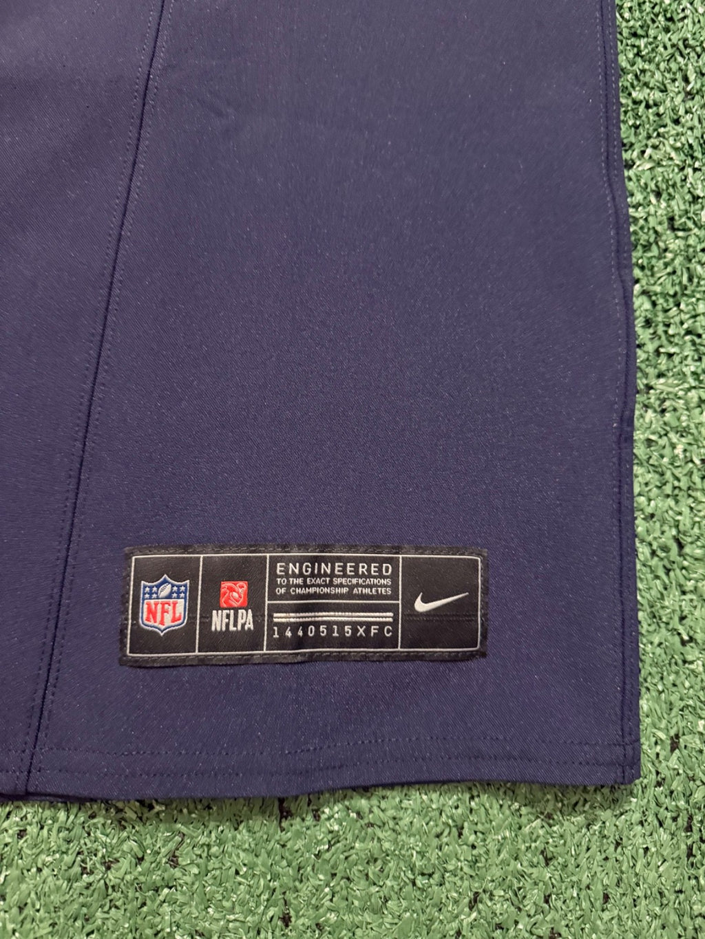 Caleb Williams Chicago Bears Jersey #18 Nike Vapor FUSE Elite Navy Size 40 (Medium) NFL
