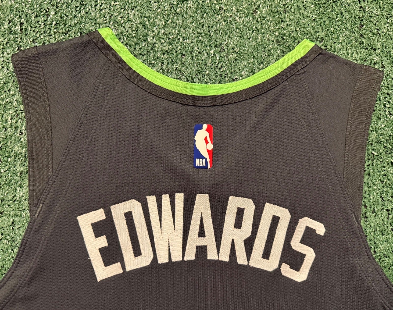 Anthony Edwards Minnesota Timberwolves Jersey #5 Nike ADV Authentic Gray Size 44 (M) NBA