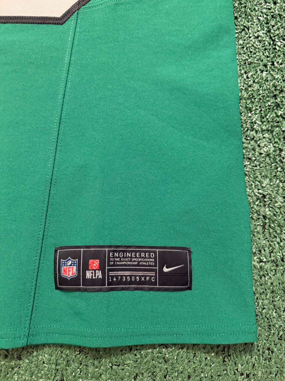 Saquon Barkley Philadelphia Eagles Jersey #26 Nike Vapor FUSE Elite Kelly Green Size 40 (Medium) NFL
