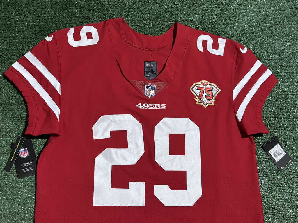 Talanoa Hufanga San Francisco 49ers Jersey #29 Nike Vapor Elite red Size 48 (XL) NFL