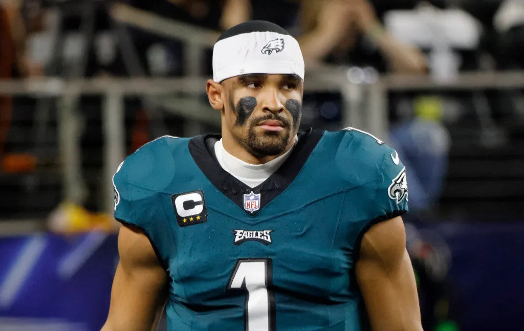 Jalen Hurts Philadelphia Eagles Jersey #1 Nike Vapor FUSE Elite Green size 44 (Large) NFL