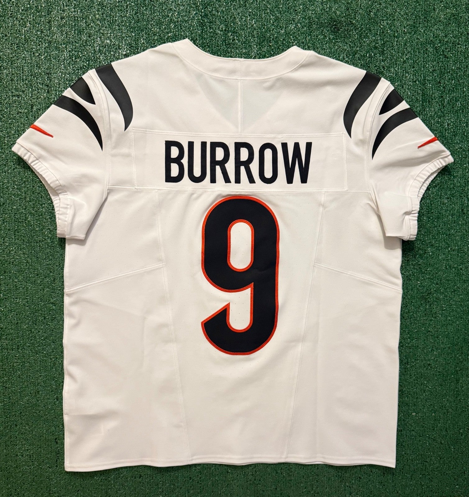 Joe Burrow Cincinnati Bengals Jersey #9 Nike Vapor FUSE Elite White Size 48 (XL) NFL