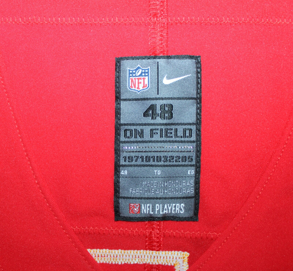 Patrick Mahomes Kansas City Chiefs Jersey #15 Nike Vapor Elite Red Size 48 (XL) NFL