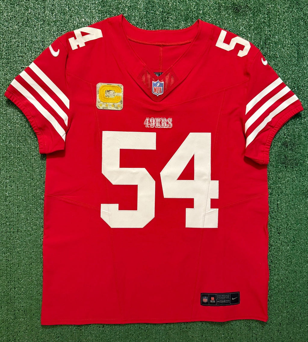 Fred Warner San Francisco 49ers
Jersey #54 Nike Vapor FUSE Elite red Size 44 (Large) NFL
