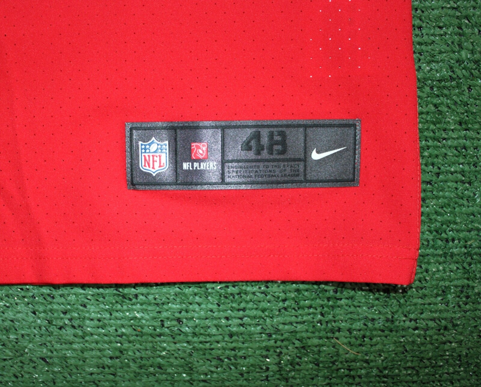 Isiah Pacheco Kansas City Chiefs Jersey #10 Nike Vapor Elite Red Size 48 (XL) NFL