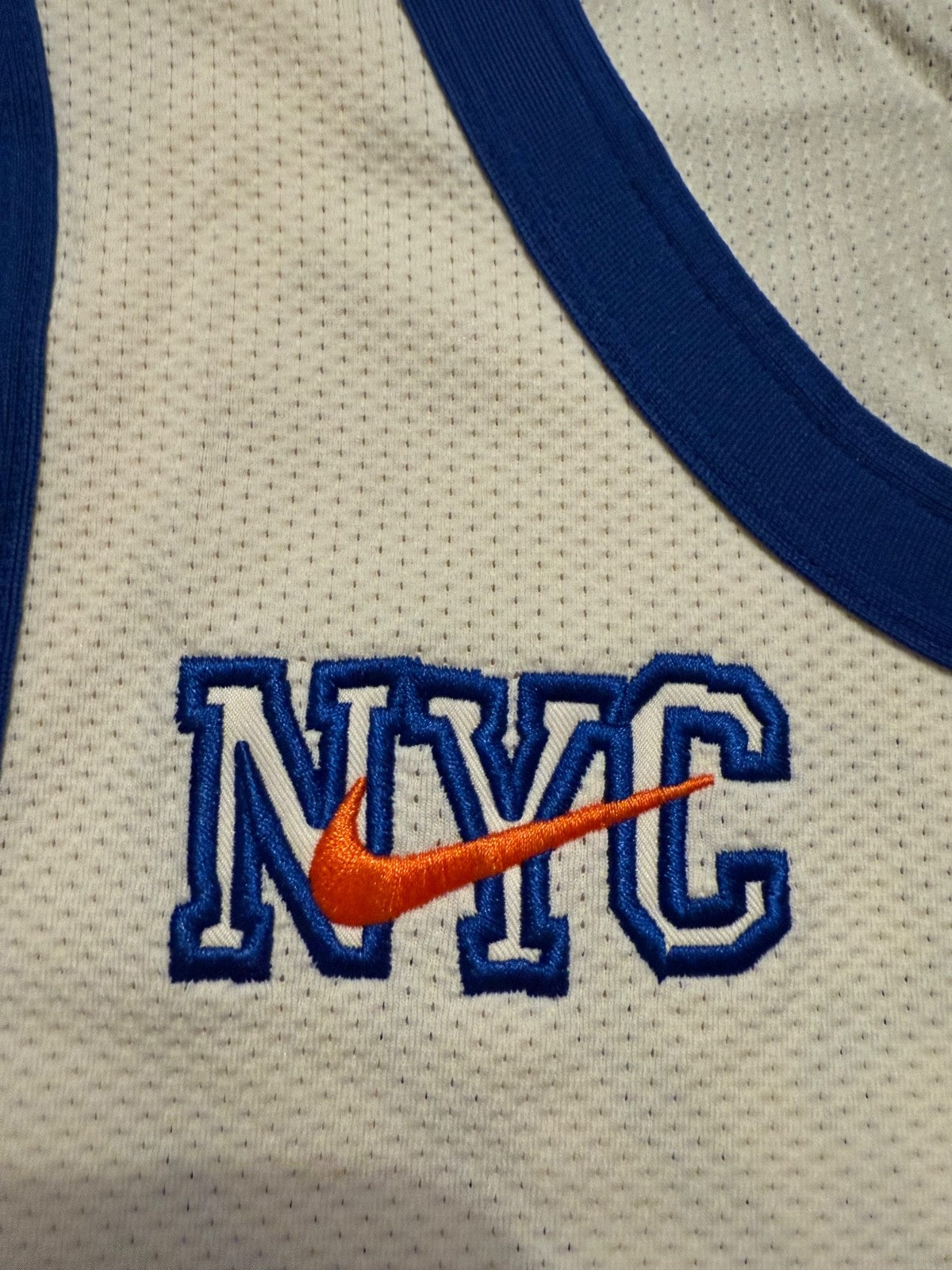 Jalen Brunson New York Knicks Jersey #11 Nike ADV Authentic Cream Size 52 (XL) NBA