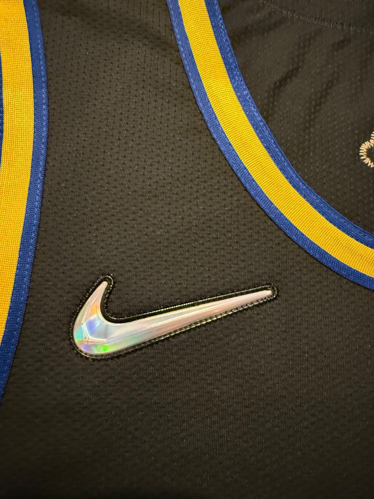 Steph Curry Golden State Warriors Jersey #30 Nike ADV Authentic Black Size 52 (XL) NBA
