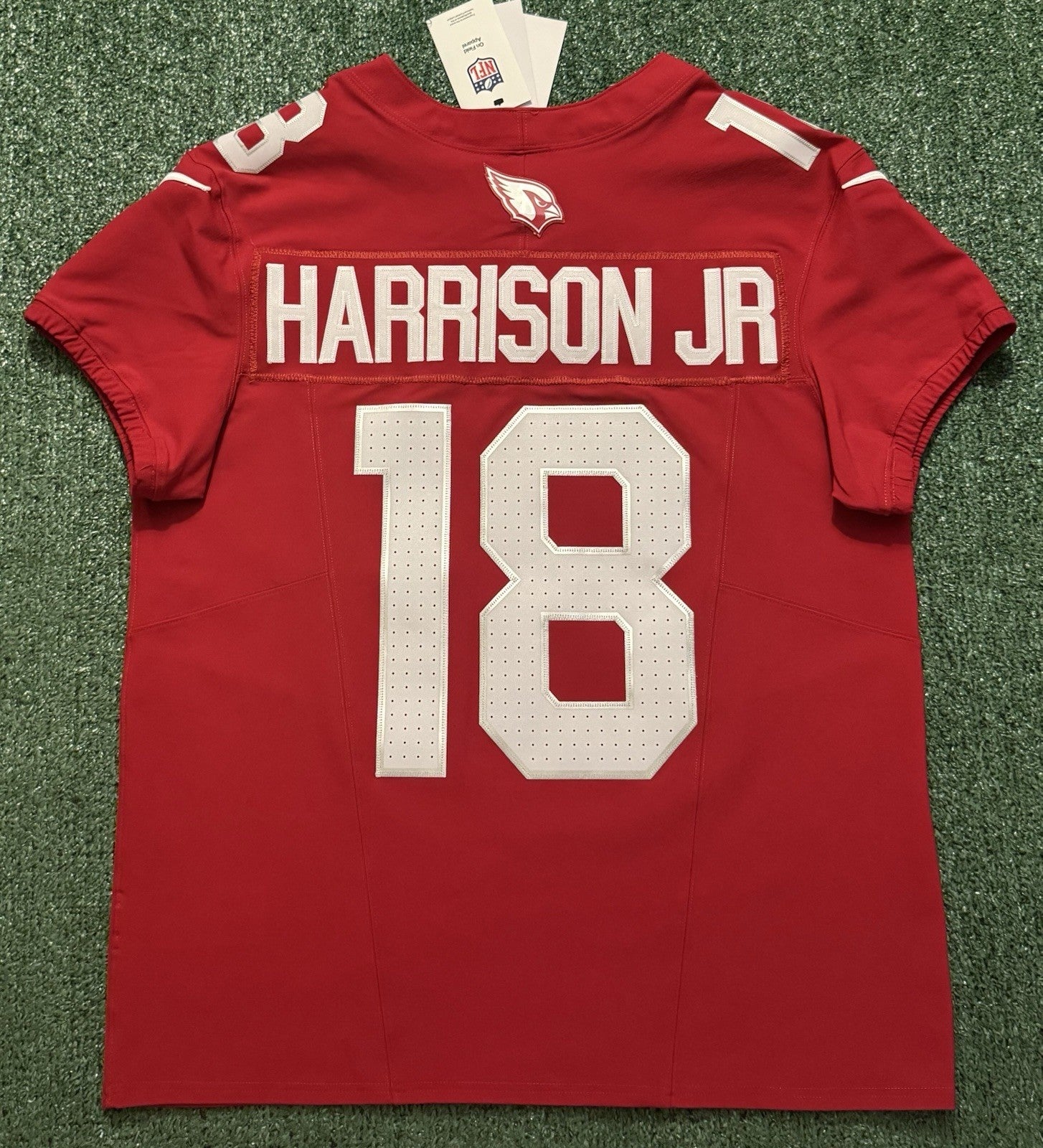 Marvin Harrison Jr Arizona Cardinals Jersey #18 Nike Vapor FUSE Elite red Size 44 (Large) NFL