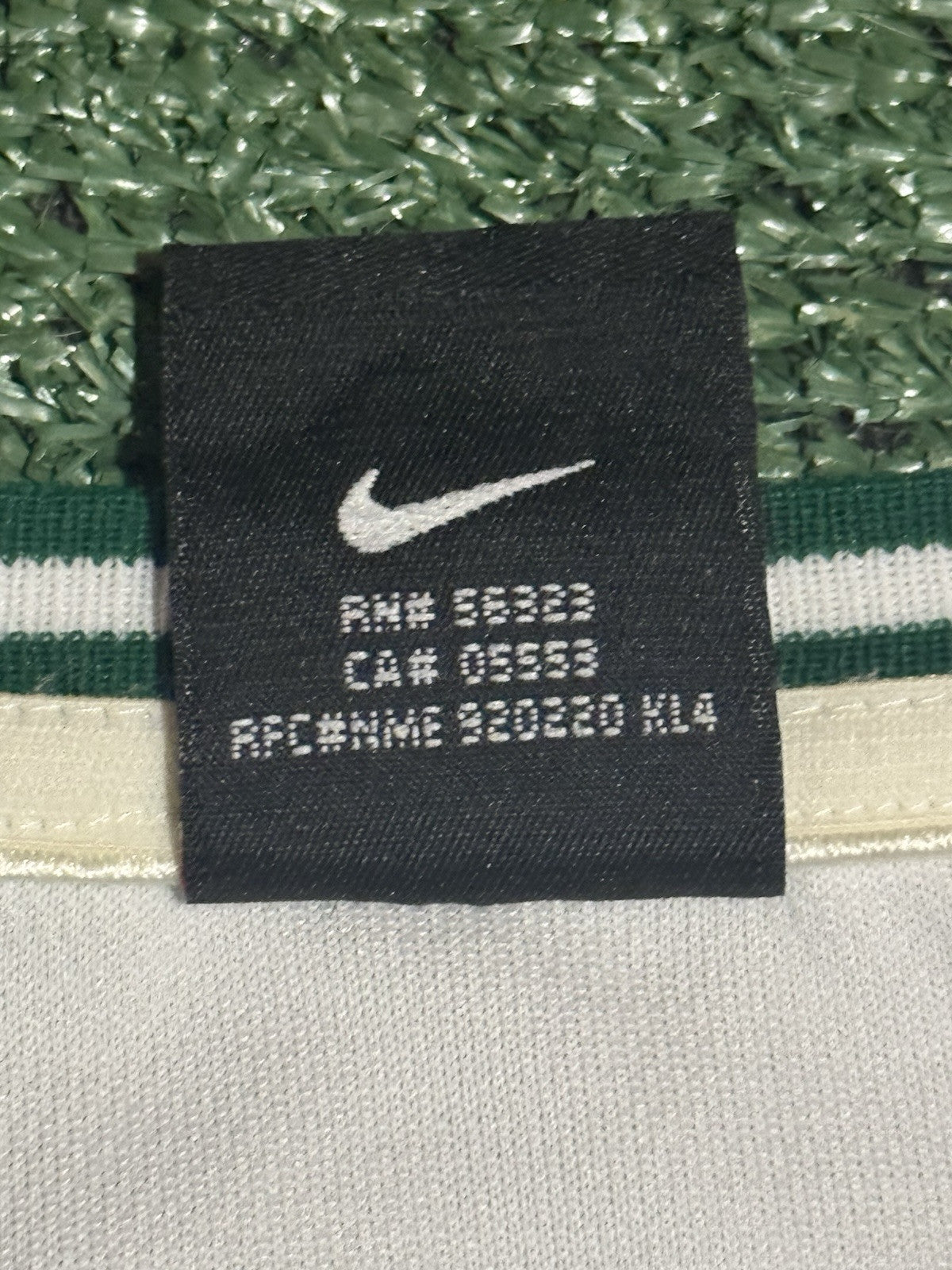 Larry Bird Boston Celtics Jersey #33 Nike Authentic White Size 48 (XL) NBA