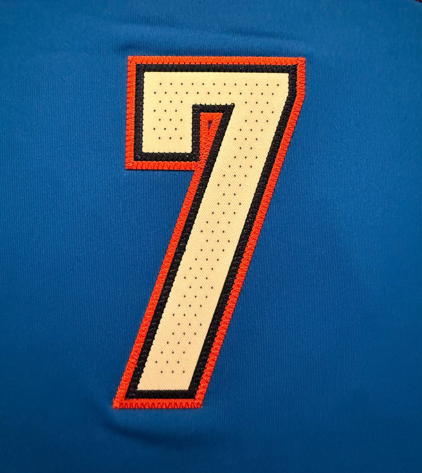 Chet Holmgren Oklahoma City Thunder Jersey #7 Nike ADV Authentic Blue Size 52 (XL) NBA