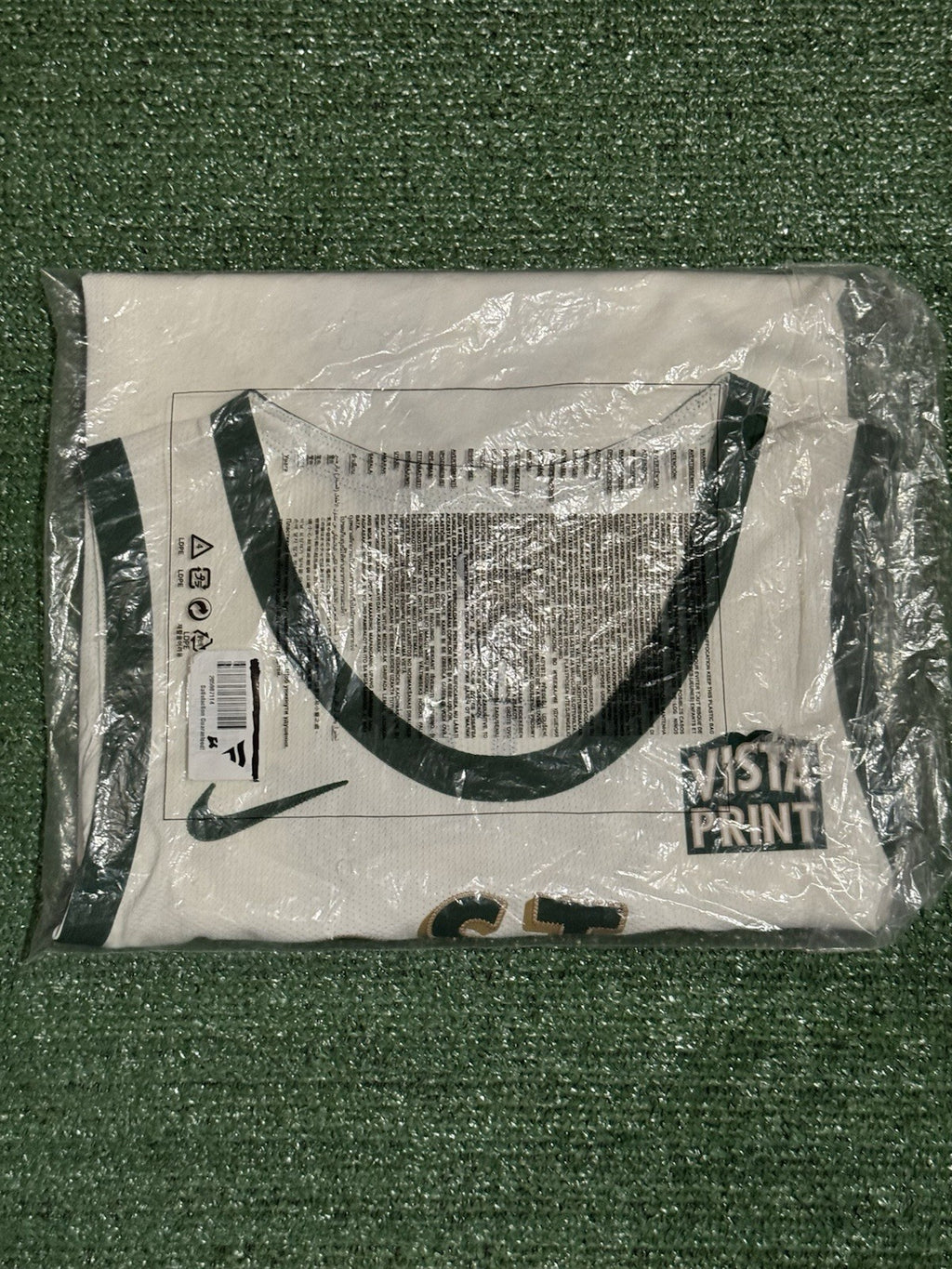 Jayson Tatum Boston Celtics Jersey #0 Nike ADV Authentic White Size 56 (XXL) NBA