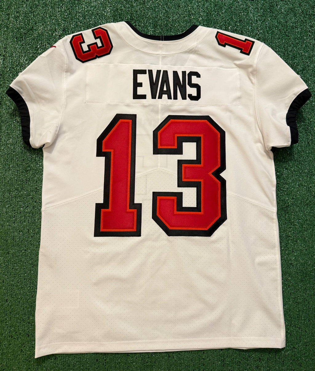 Mike Evans Tampa Bay Buccaneers Jersey #13 Nike Vapor Elite White Size 44 (Large) NFL