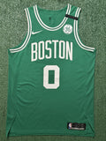 Jayson Tatum Boston Celtics Jersey #0 Nike Aeroswift Authentic Green Size 48 (Large) NBA