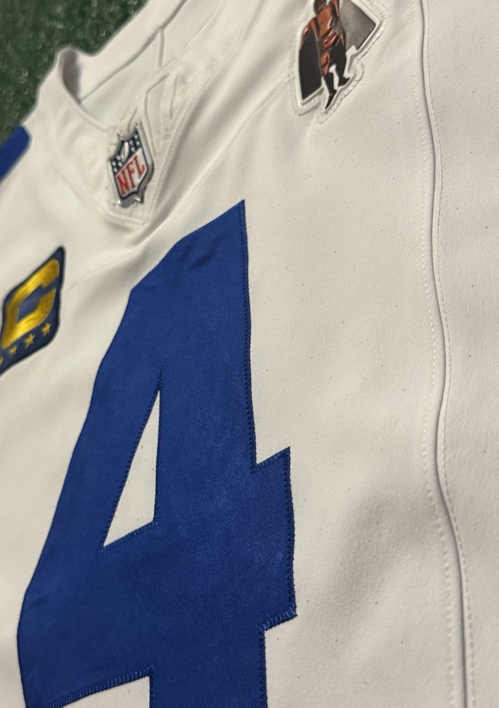 Dak Prescott Dallas Cowboys Jersey #4 Nike Vapor FUSE Elite White Size 48 (XL) NFL