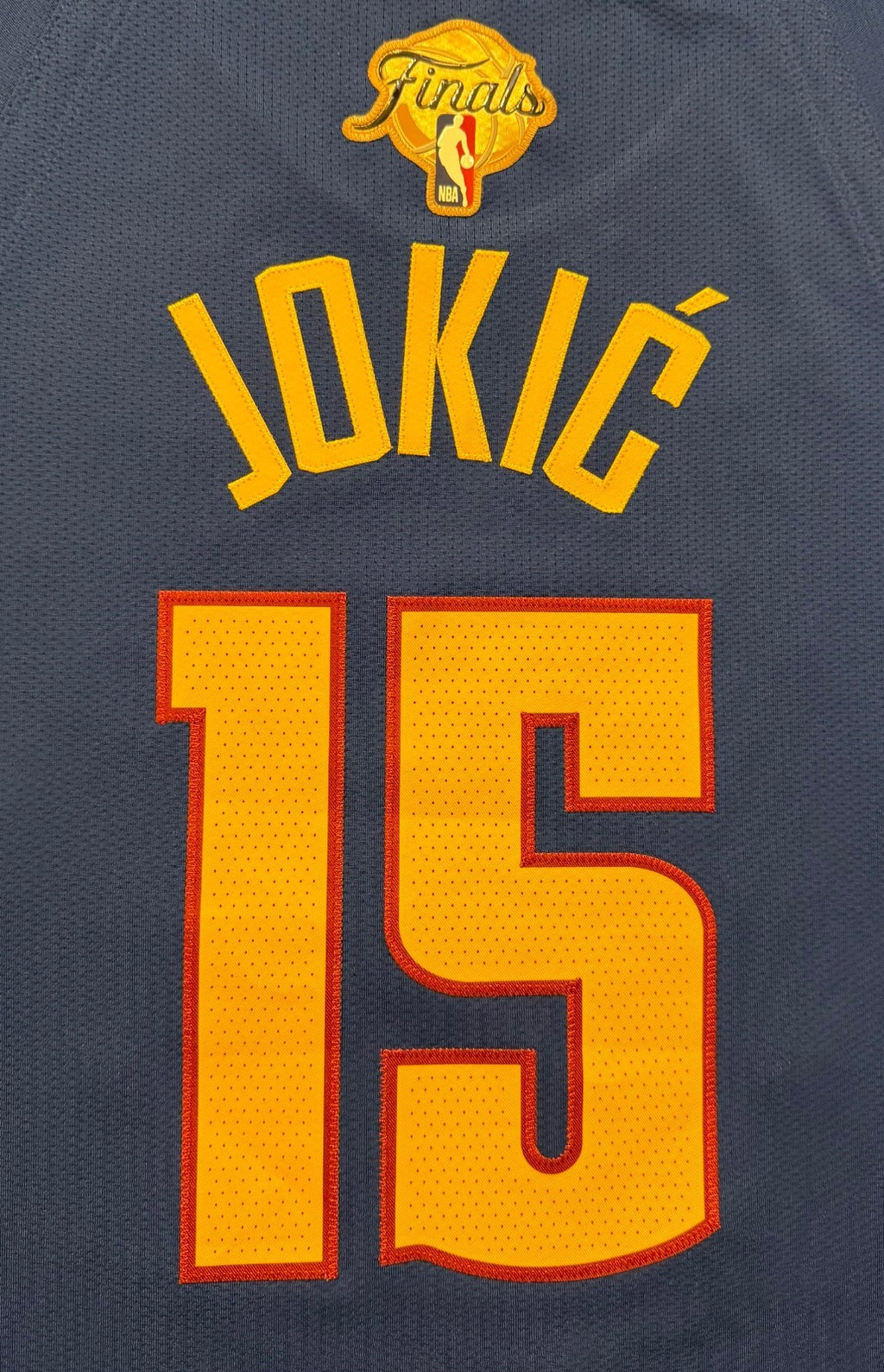 Nikola Jokic Denver Nuggets Jersey #15 Nike ADV Authentic Blue Size 48 (L) NBA
