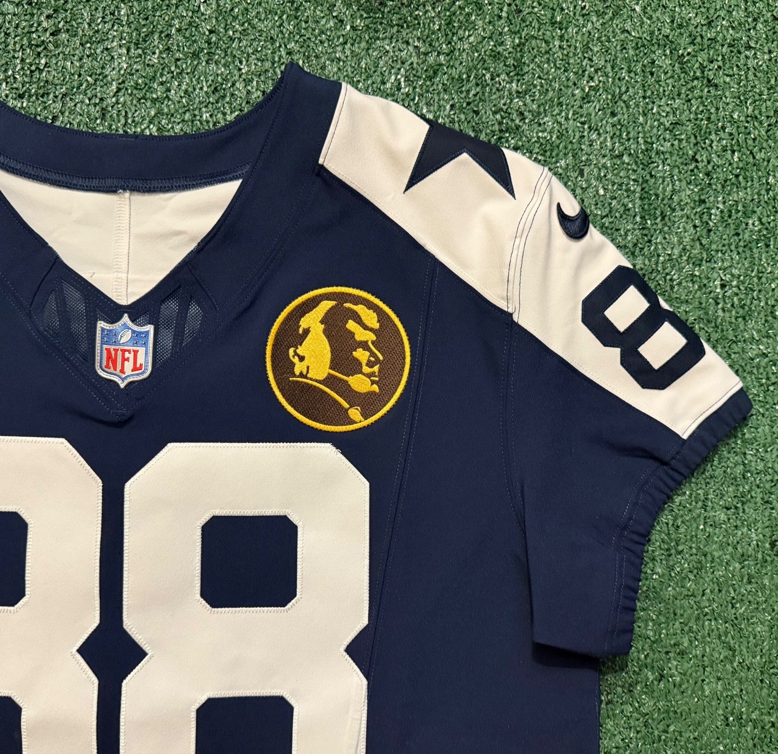 Ceedee Lamb Dallas Cowboys jersey #88 Nike Vapor FUSE Elite Navy size 44 (Large) NFL