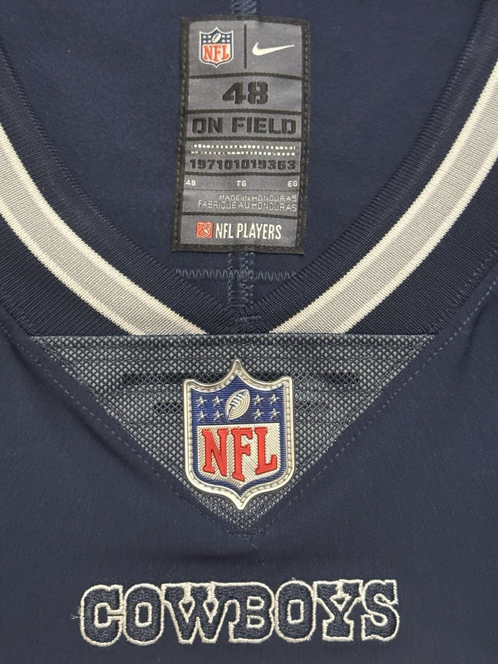 Dak Prescott Dallas Cowboys jersey #4 Nike Vapor Elite Jersey Navy Size 48 (XL) NFL