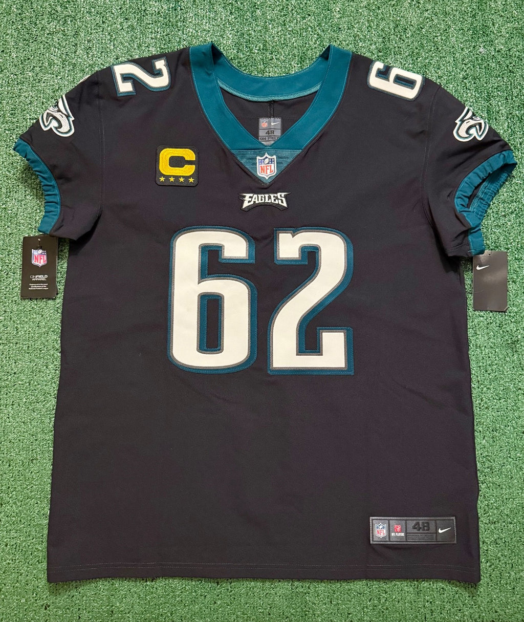 Jason Kelce Philadelphia Eagles Jersey #62 Black Nike Vapor Elite Black size 48 (XL) NFL