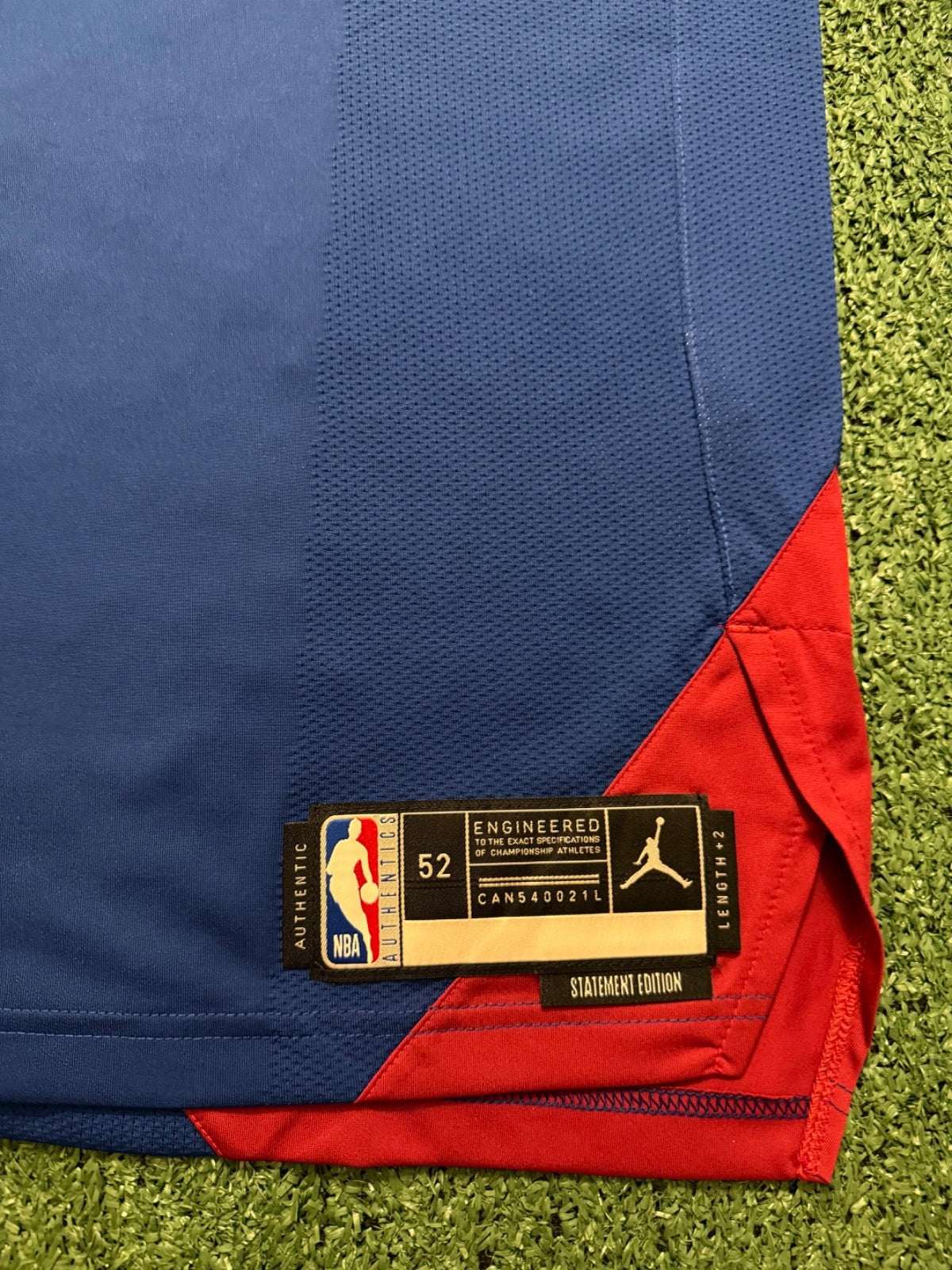Jamal Murray Denver Nuggets Jersey #27 Nike ADV Authentic Blue Size 52 (XL) NBA